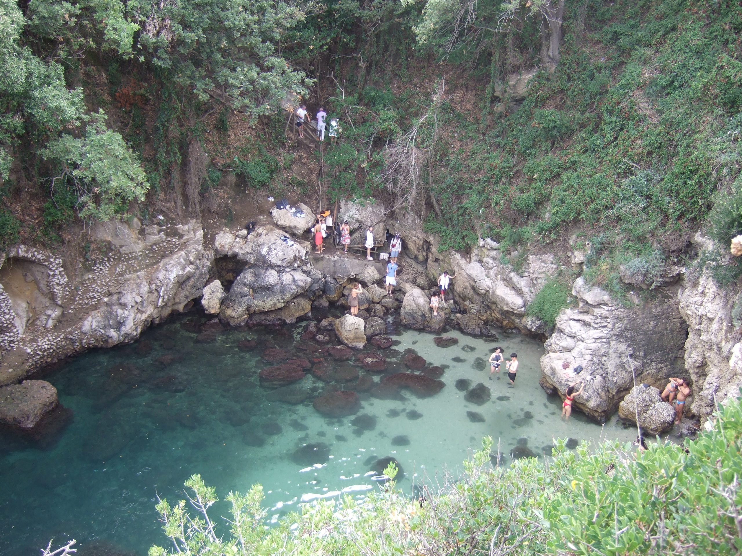 Swimming near Sorrento
